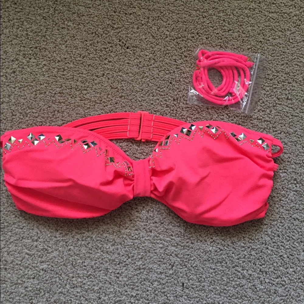 PINK bikini top